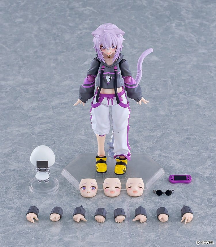 Hololive Production figma Action Figure Nekomata Okayu 14 cm 13