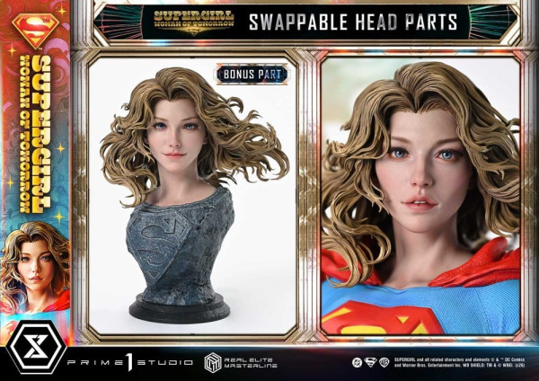 DC Comics Real Elite Masterline Series Statue 1/4 Supergirl Woman of Tomorrow Bonus Version 63 cm 3