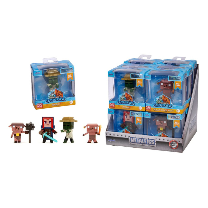 Minecraft Nano Metalfigs Diecast Mini Figures 6 cm Wave 2 Assortment (12) 1