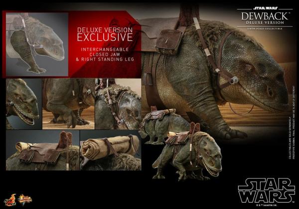 Star Wars Episode IV: Dewback Deluxe Version 1/6 Action Figure - Hot Toys