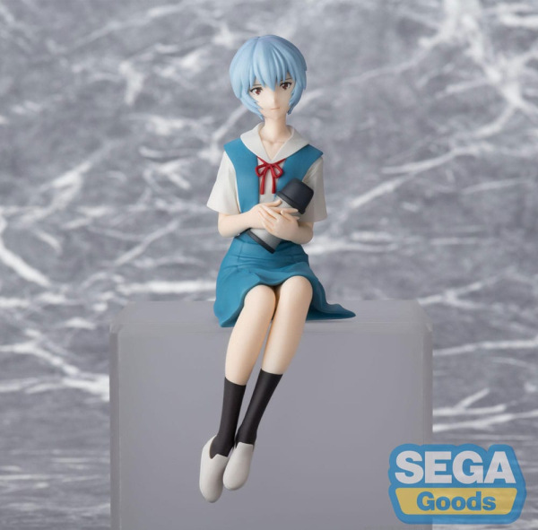 Rebuild of Evangelion PM Perching PVC Statue Rei Ayanami Evangelion New Theatrical Edition 14 cm