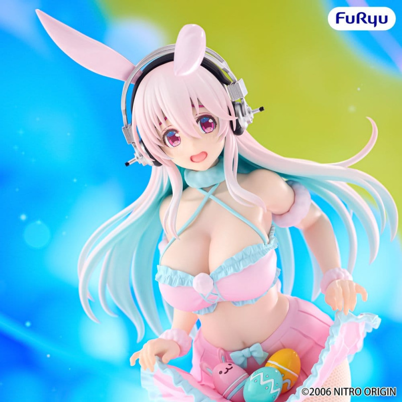 Super Sonico BiCute Bunnies PVC Figure Pastel Easter Ver. 29 cm 1
