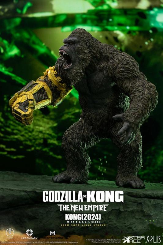 Godzilla vs. Kong: The New Empire Soft Vinyl Statue Kong with B.E.A.S.T. Glove 30 cm 6