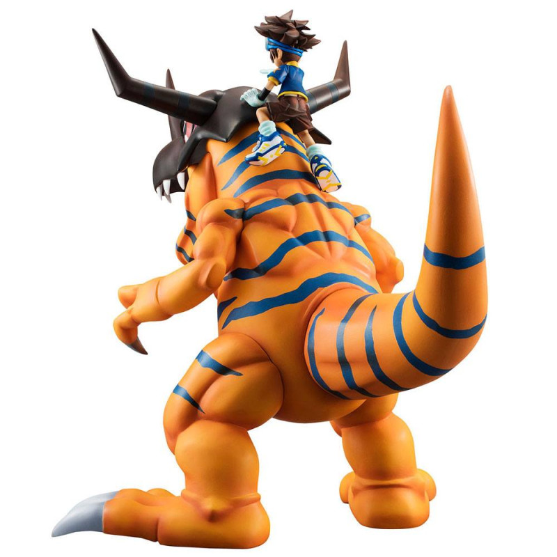 Digimon Adventure G.E.M. Series PVC Statue Greymon & Taichi 25 cm 3