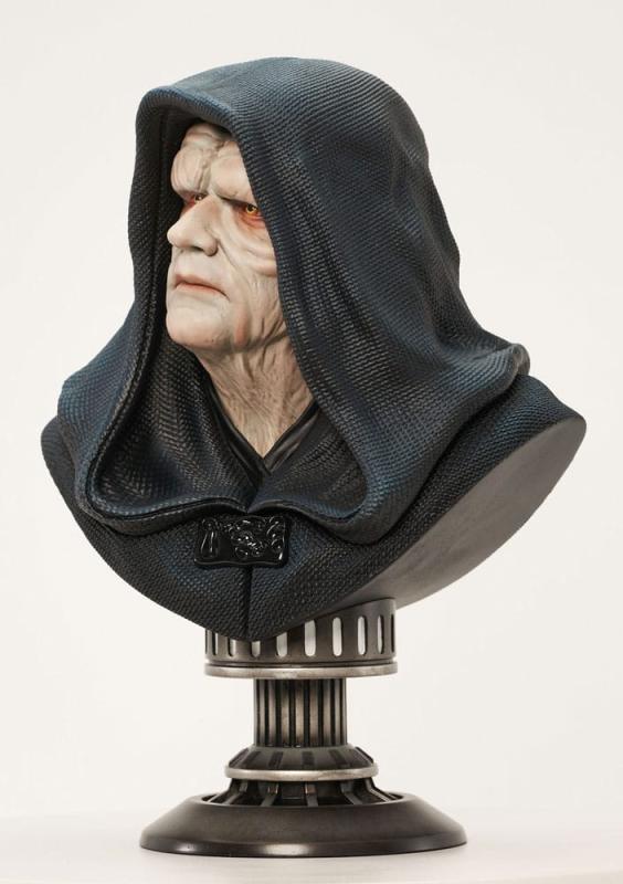 Star Wars Episode VI: Emperor Palpatine 1/2 Legends in 3D Bust - Gentle Giant