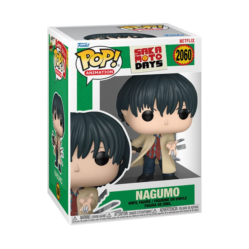 Sakamoto Days POP! Animation Vinyl Figures Saka Days- Yoichi Nagumo 9 cm 1
