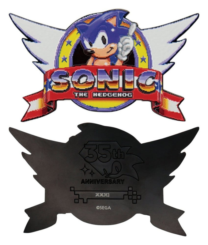 Sonic The Hedgehog Collectable Coin Original Logo 1