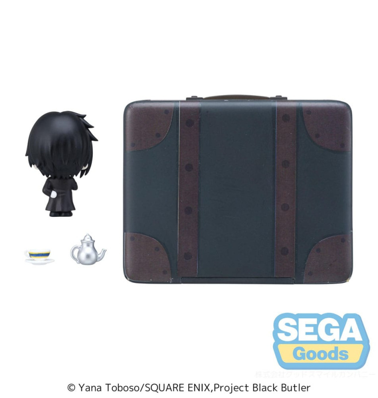 Black Butler: Boarding School Arc Petite World Memories Mini Figure Sebastian Michaelis (EX) 8 cm 4