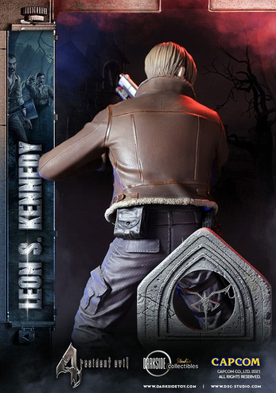 Resident Evil Premium Statue Leon Kennedy 50 cm 7
