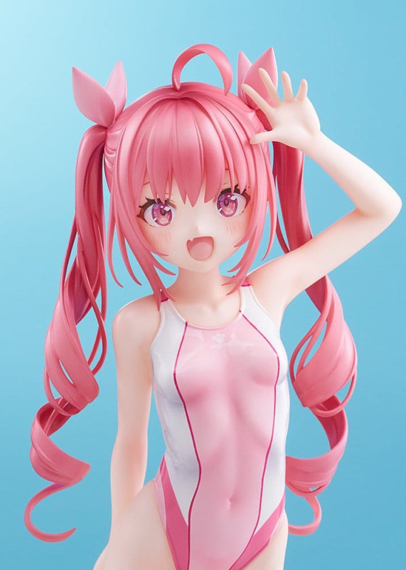 Original Character Swimsuit Silhouette PVC Figure 1/7 Watora Swimsuit Ver. design Kani biimu 23 cm 10