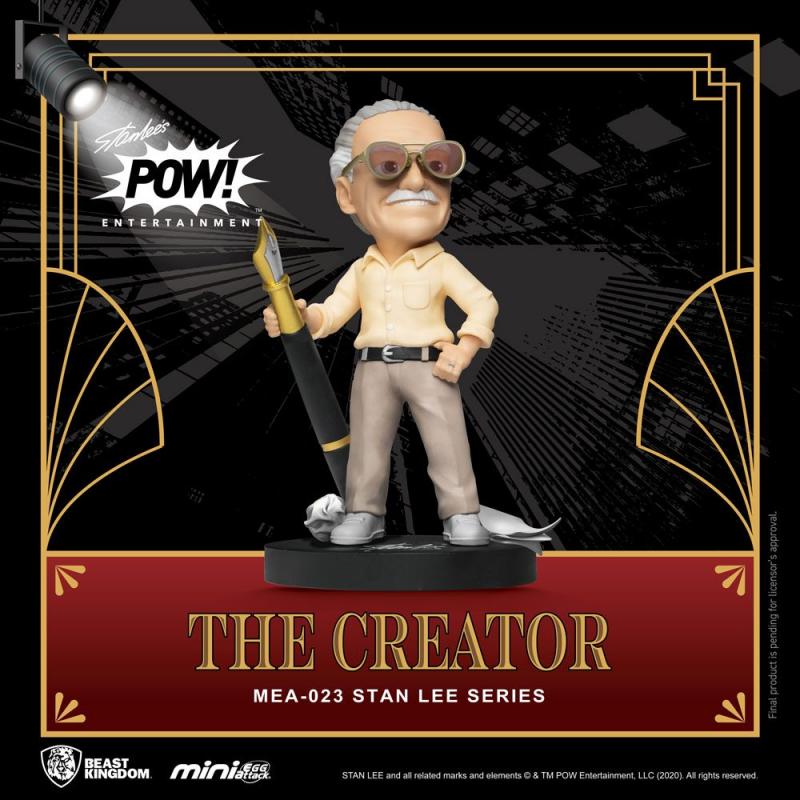 Stan Lee: Stan Lee The Creator - Mini Egg Figure 8 cm - Beast Kingdom