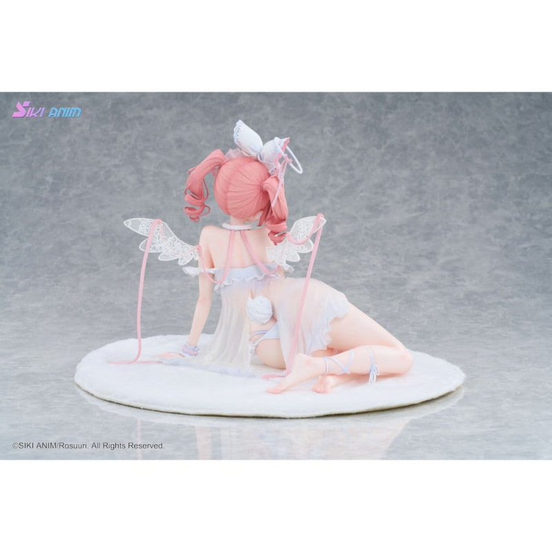 Original Character PVC Figure 1/4 White Rabbit Rosu Angel Ver. Illustrated by Rosuuri 23 cm 4