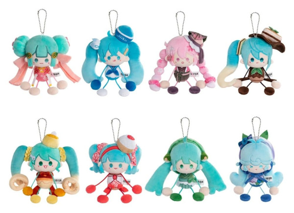 Hatsune Miku Mini Plush Blind Box 8 cm Display (8)
