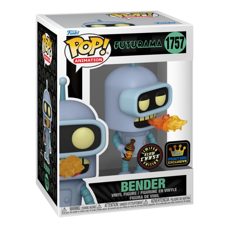 Futurama POP! TV Vinyl Figures Bender w/CH(GW) 9 cm Assortment (6) 4