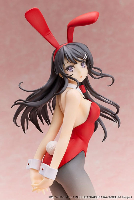 Rascal Does Not Dream of Bunny Girl Senpai Statue 1/7 Mai Sakurajima Red Bunny Girl Ver. 27 cm 5