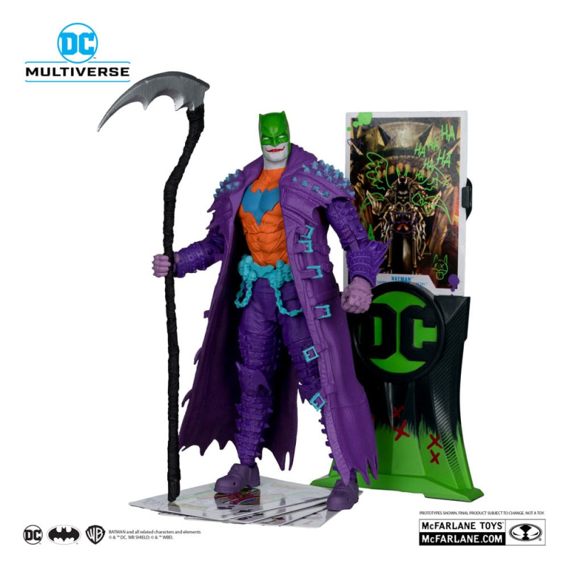 DC Multiverse Action Figure Batman (Dark Nights: Death Metal) Jokerized (Gold Label) 18 cm 1