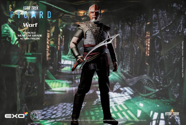 Star Trek: Picard Action Figure 1/6 Worf 30 cm 5