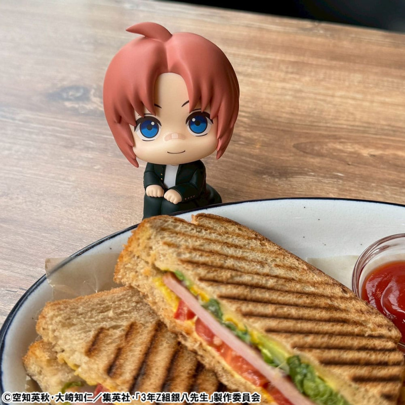 Mr. Ginpachi´s Zany Class Look Up PVC Statues Shinsuke Takasugi & Kamui (with gift) 11 cm 11