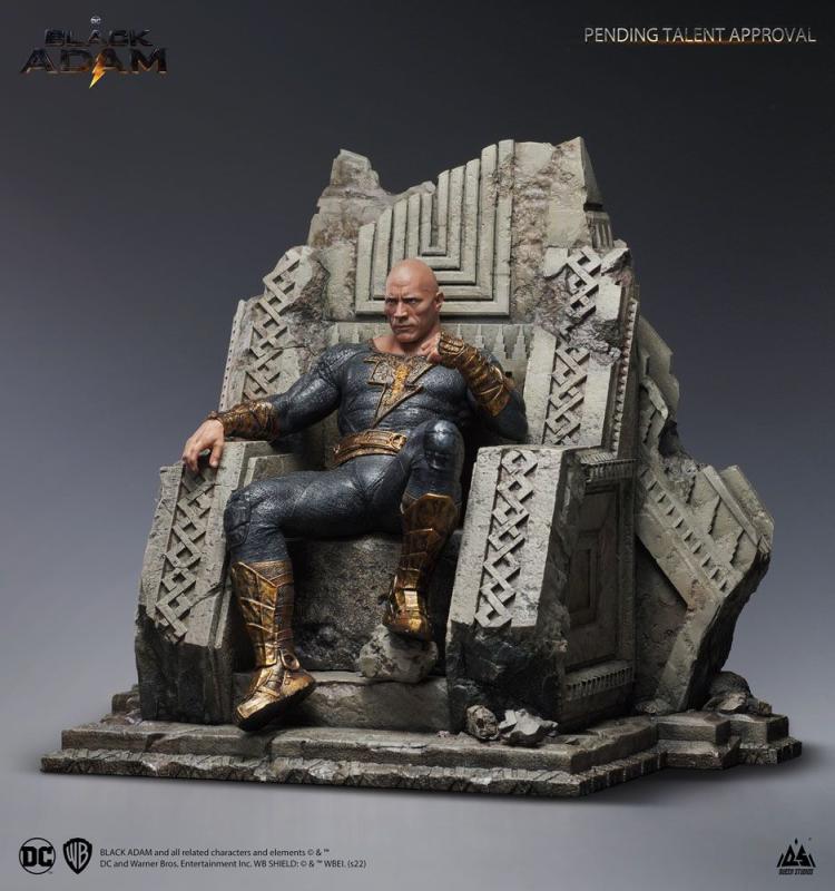 Black Adam Statue 1/4 Black Adam On Throne 53 cm 7