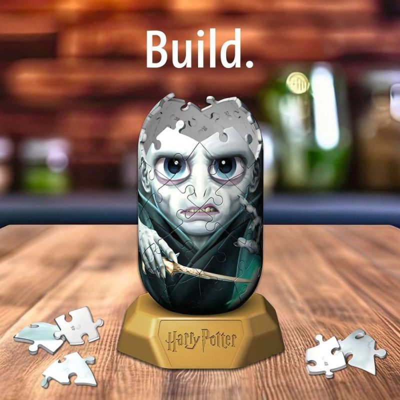 Harry Potter Hylkies 3D Jigsaw Puzzle #40 Voldemort 12 cm 3