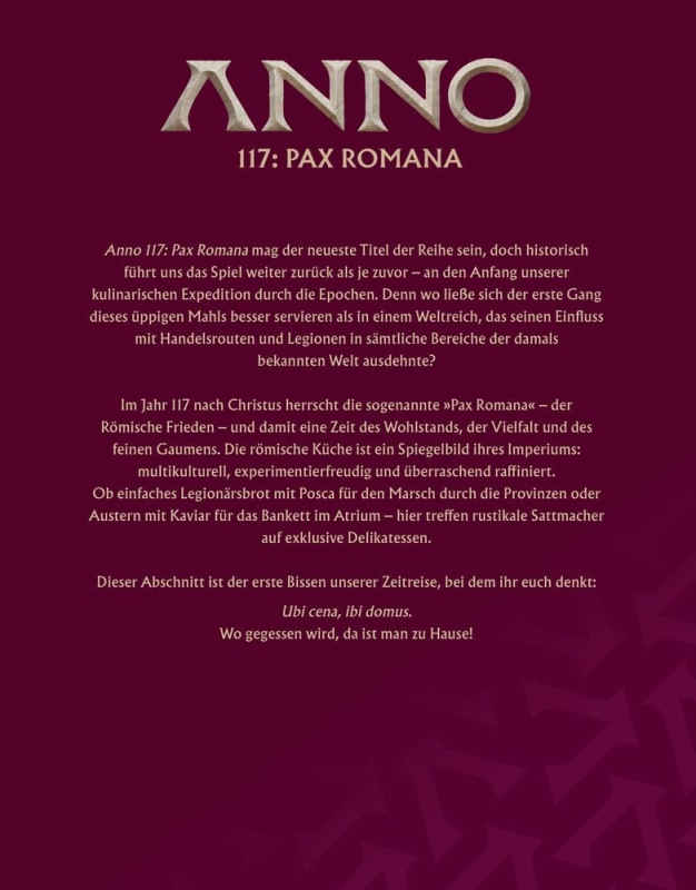 Anno: The Official Cookbook *German Version* 3