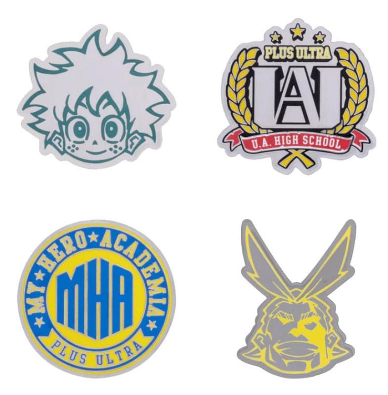 My Hero Academia POP! Enamel Pins 4-Set UA High 4 cm