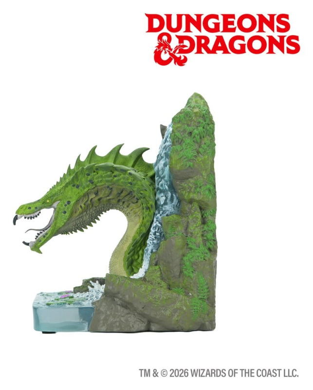 D&D Bookend Green Dragon 18 cm 3