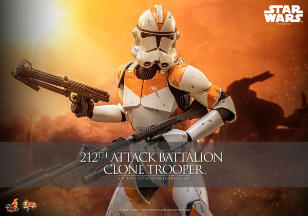 Star Wars: The Clone Wars Action Figure 1/6 212th Attack Battalion Clone Trooper 30 cm 1