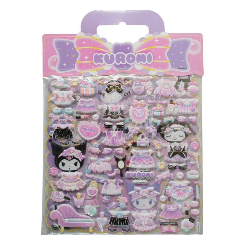 Hello Kitty and Friends Sticker Kuromi Puffy Assortment (10) 2