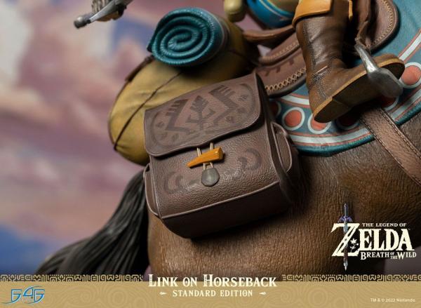 The Legend of Zelda Breath of the Wild: Link on Horseback 56 cm Statue - First 4 Figures