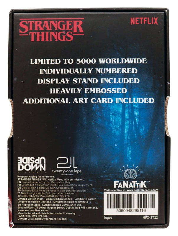 Stranger Things 5 Ingot Vecna Lives Limited Edition 3