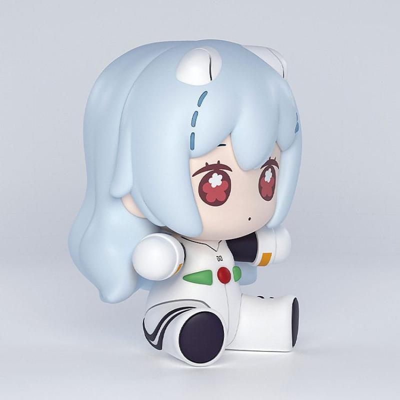 Neon Genesis Evangelion: Rebuild of Evangelion Huggy Good Smile Chibi Figure Rei Ayanami: Long Hair