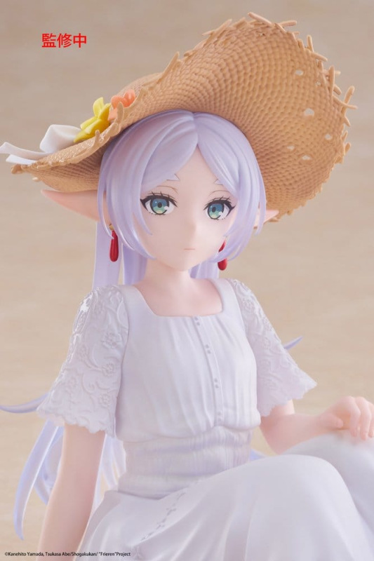 Frieren: Beyond Journey's End PVC Statue Desktop Cute Figure Frieren Summer Dress Ver. 13 cm 6