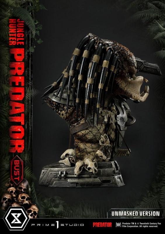 Predator: Jungle Hunter Predator Unmasked Version 1/3 Bust - Prime 1 Studio