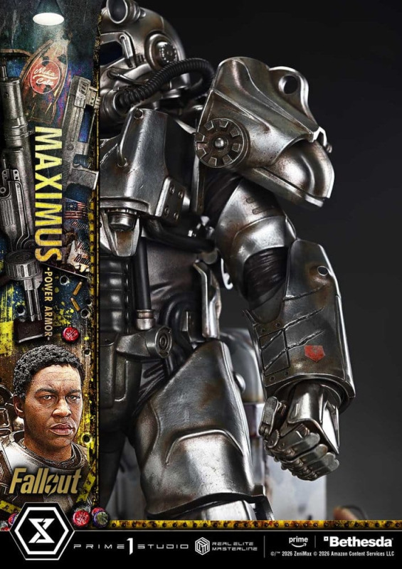 Fallout Real Elite Masterline Statue 1/4 Maximus Power Armor 67 cm 13