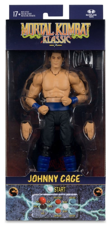 Mortal Kombat Klassics Action Figure Johnny Cage 19 cm 6