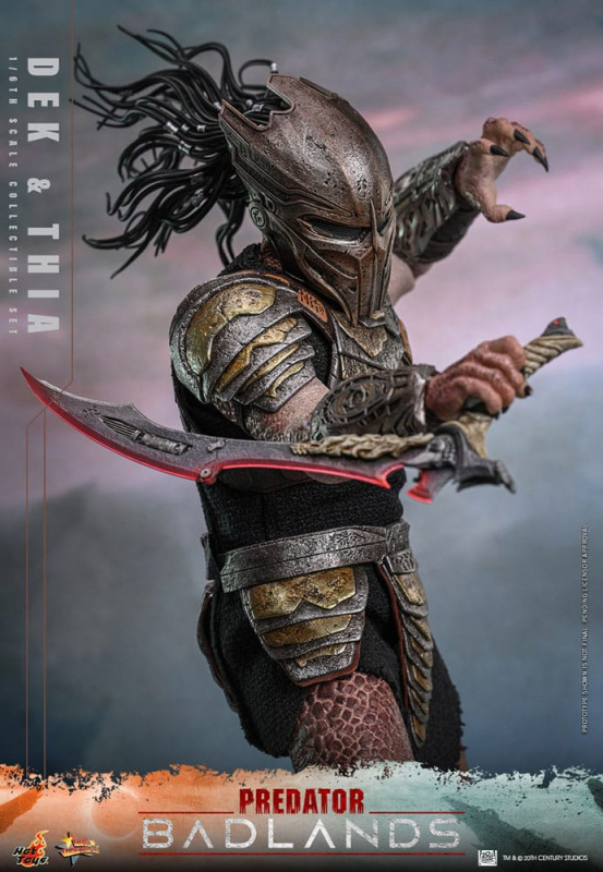 Predator: Badlands Movie Masterpiece Action Figure 1/6 Dek & Thia 30 cm 12