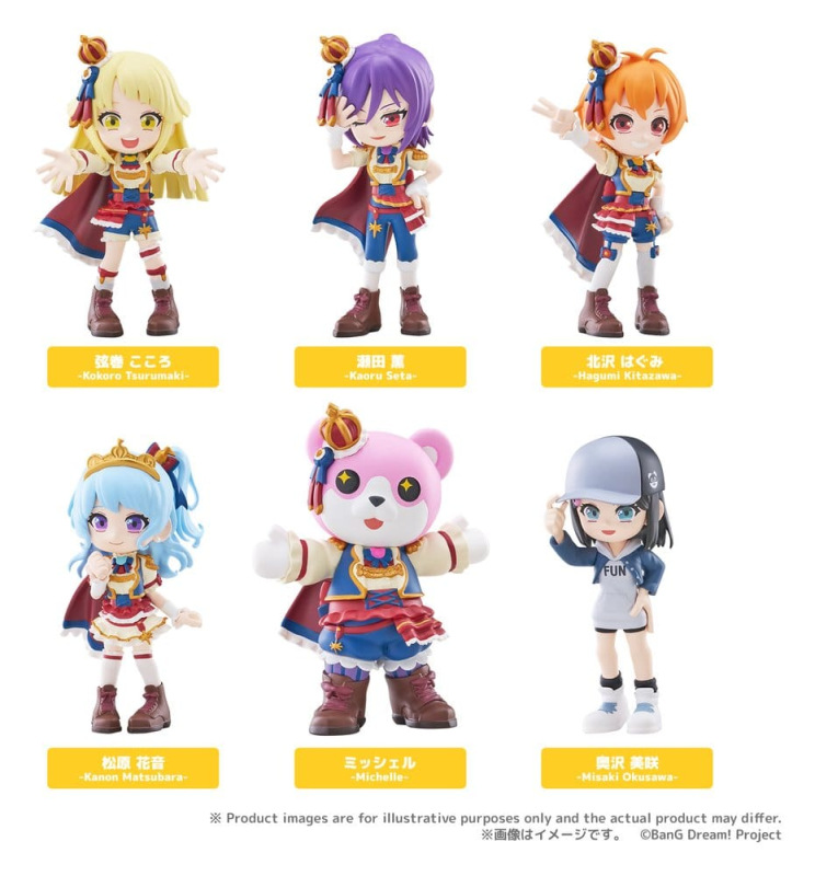 BanG Dream! PalVerse Mini Figures Hello, Happy World! Blind Box Display (6) 10