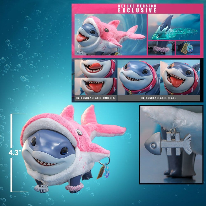Marvel Rivals Videogame Masterpiece Series Action Figure Jeff the Land Shark (Deluxe Version) 11 cm 9
