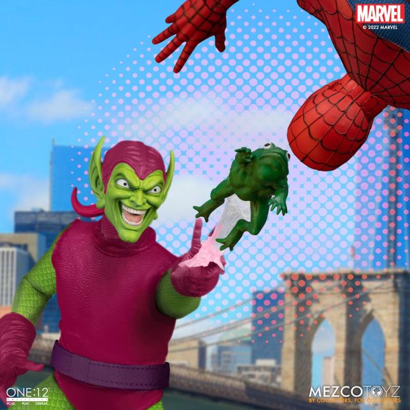 Marvel: Green Goblin Deluxe Edition 1/12 Action Figure - Mezco Toys