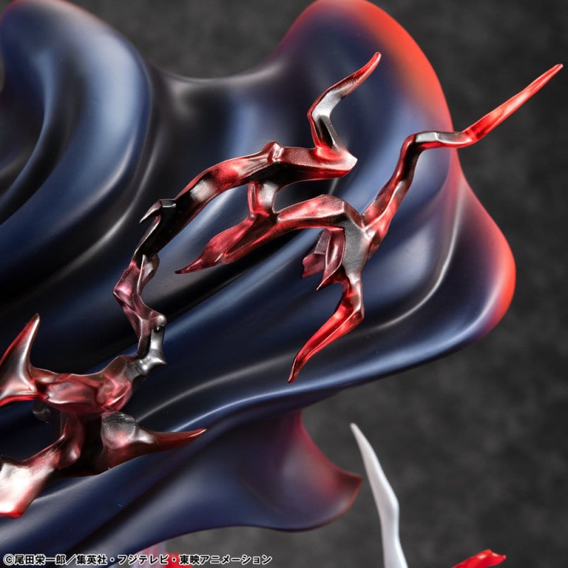 One Piece P.O.P SA-MAXIMUM PVC Statue Leader of Red Hair Pirates Red-Haired Shanks Kamusari 25 cm 8