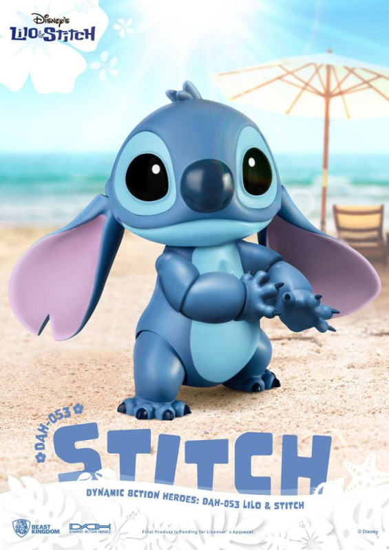 Lilo & Stitch Dynamic 8ction Heroes Action Figure 1/9 Stitch 18 cm 4