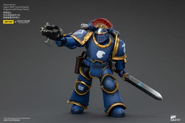 Warhammer The Horus Heresy Action Figure 1/18 Ultramarines Legion MKIII Tactical Squad Sergeant with