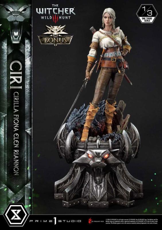 The Witcher 3: Wild Hunt Museum Masterline Statue 1/3 Wild Hunt Ciri Fiona Elen Riannon Bonus Versio