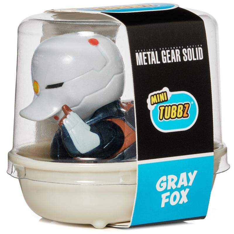 Metal Gear Solid Tubbz Mini PVC Figure Gray Fox 5 cm