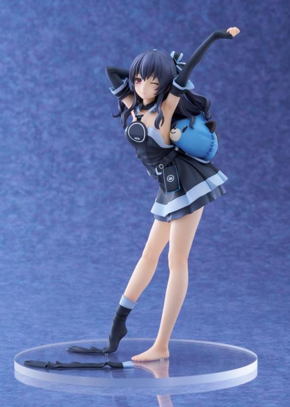 Hyperdimension Neptunia Statue 1/8 Neptunia Uni Wake Up Overseas Edition 20 cm 8