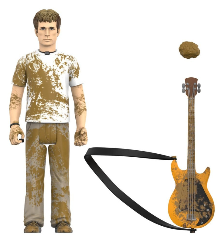 Green Day ReAction Action Figure Wave 01 Mike Dirnt (Mud Fight) 1