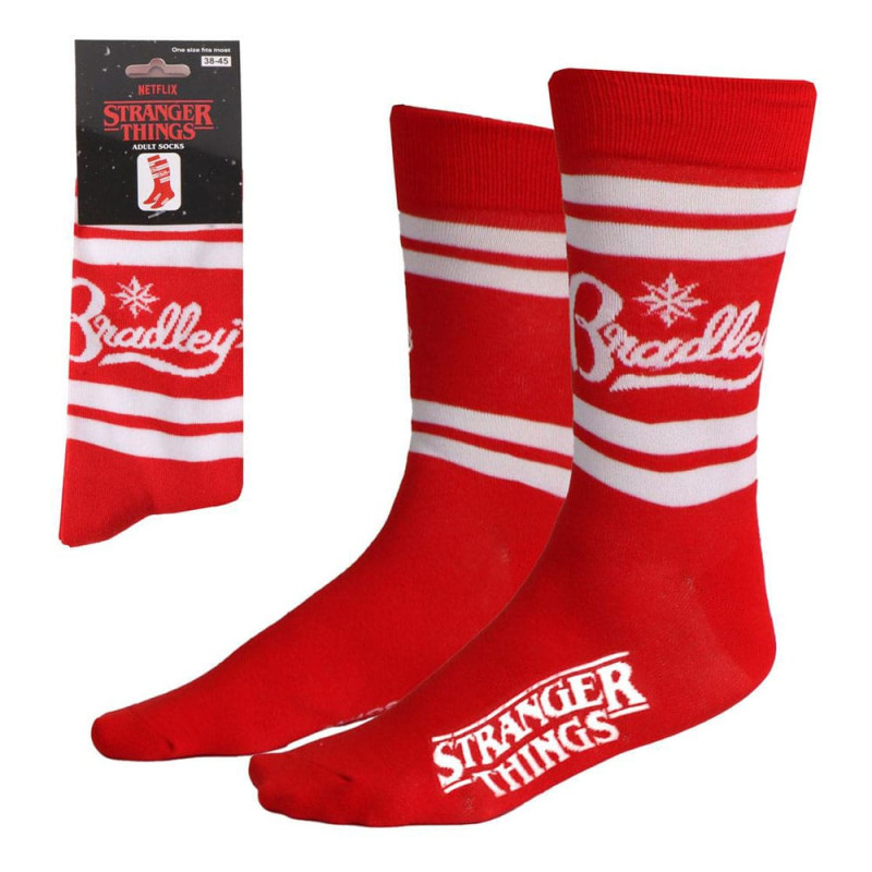 Stranger Things Socks Bradley´s Big Buy Red 38-45 1