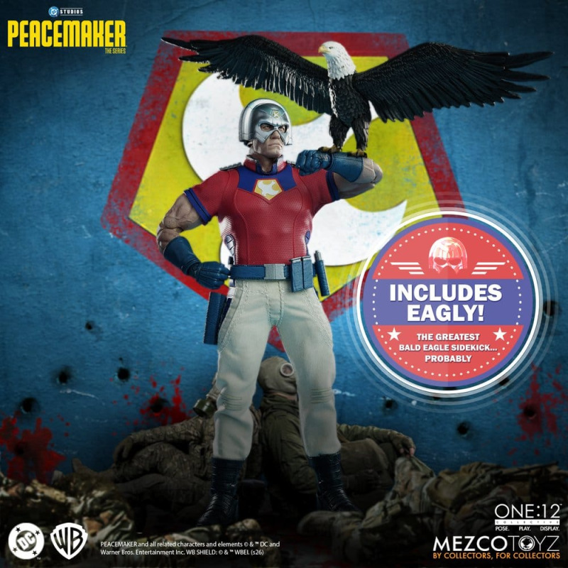 DC Comics One:12 Collective Action Figure 1/12 Peacemaker 17 cm 3