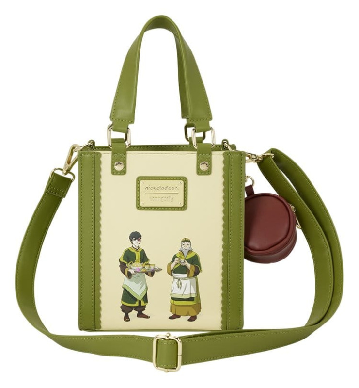 Avatar: The Last Airbender by Loungefly Canvas Tote Bag with Coin Purse Jasmine Dragon 4